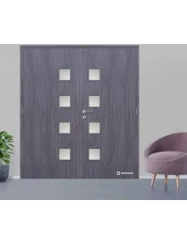 Dvojkrídlové laminátové dvere DOORNITE - GIGA