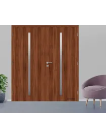 Dvojkrídlové laminátové dvere DOORNITE SLIM - CPL Orech