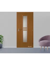 Jednokrídlové laminátové dvere DOORNITE - STRIPE