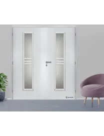 Dvojkrídlové laminátové dvere DOORNITE - STRIPE